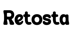 Retosta Font Image