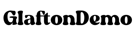 GlaftonDemo Font Image