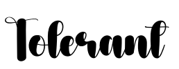 Tolerant Font Image