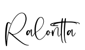 Ralontta Font Image
