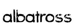 albatross Font Image