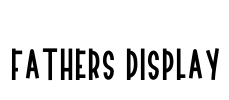 Fathers Display Font Image