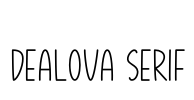 Dealova Serif