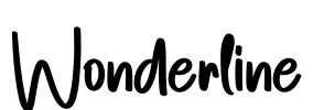 Wonderline Font Image
