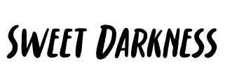 Sweet Darkness Font Image