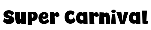 Super Carnival Font Image