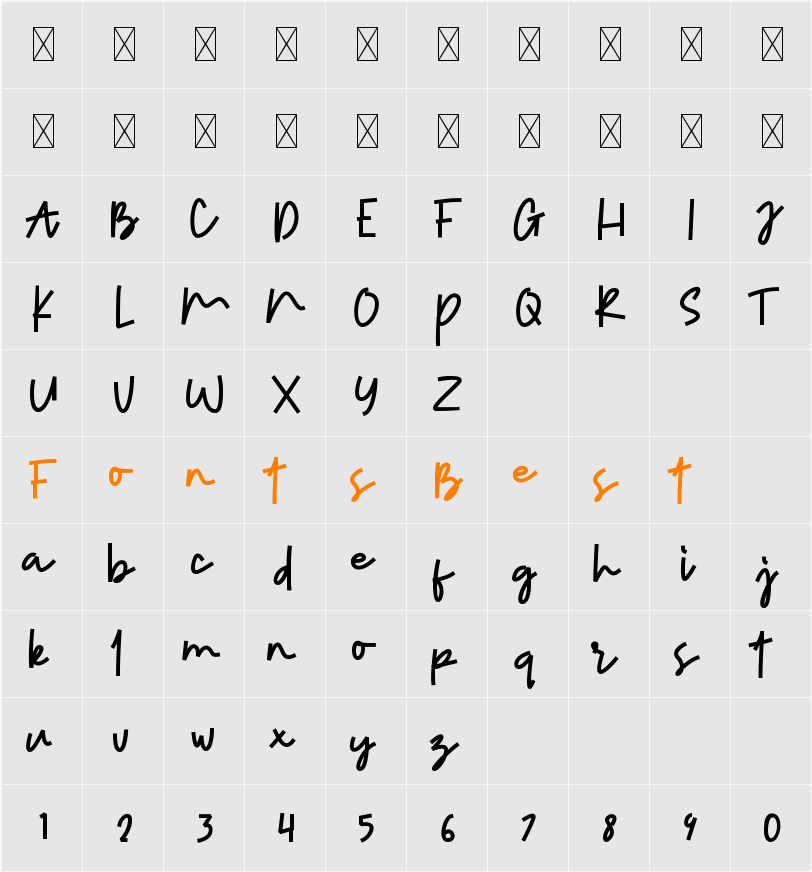 Another Brother Character Map
