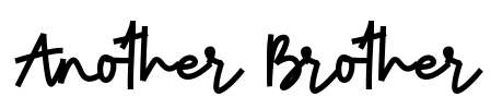 Another Brother Font Image