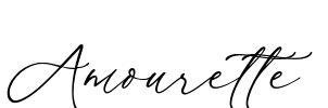 Amourette Font Image