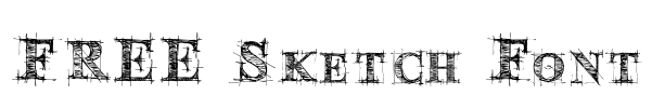 FREE Sketch Font Font Image
