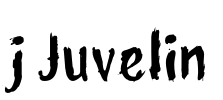j Juvelin Font Image