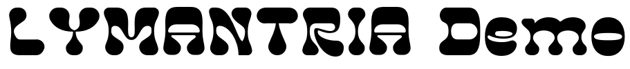 LYMANTRIA Demo Font Image