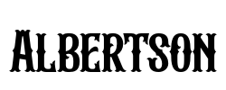 Albertson Font Image