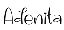 Adenita Font Image
