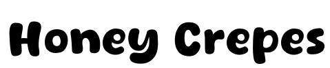 Honey Crepes Font Image