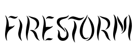 Firestorm Font Image