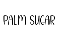 Palm Sugar Font Image