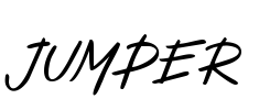 Jumper Font Image
