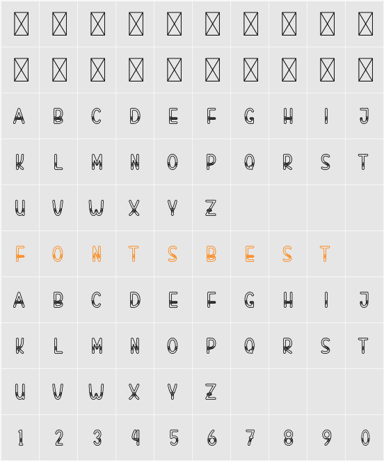 Batik Dress Character Map