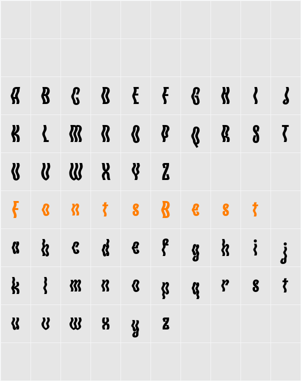 CS Lachen Demo Character Map