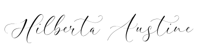 Hilberta Austine Font Image