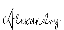 Alexandry Font Image