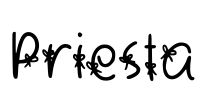 Priesta Font Image