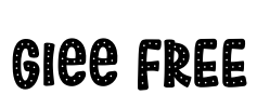 Glee FREE Font Image