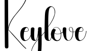 Keylove Font Image