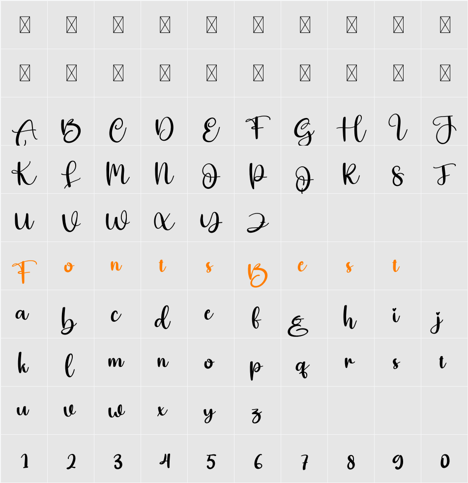 Beelover Character Map