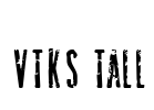 VTKS TALL Font Image