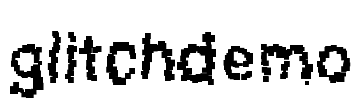 glitchdemo Font Image