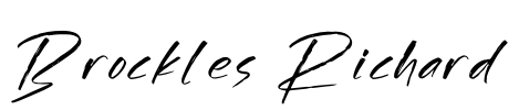 Brockles Richard Font Image