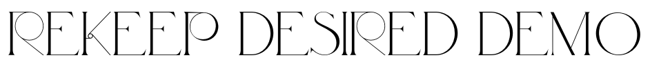 Rekeep Desired Demo