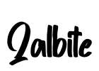 Qalbite Font Image