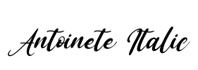 Antoinete Italic
