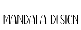 Mandala Design Font Image