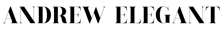 ANDREW ELEGANT Font Image