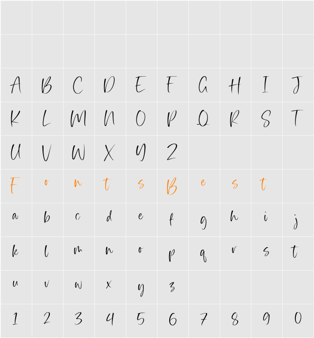 Rocksoldier Character Map