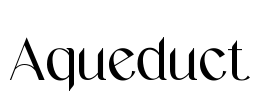 Aqueduct Font Image