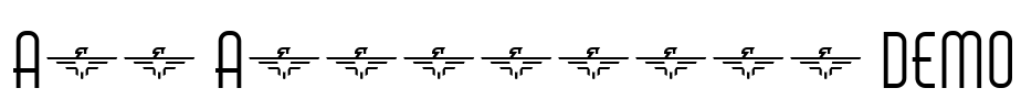 Air Americana DEMO Font Image