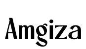 Amgiza Font Image
