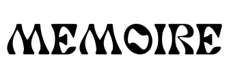 Memoire Font Image
