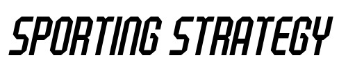 Sporting Strategy Font Image