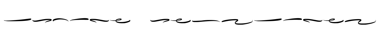 Rusliny Underline Font Image