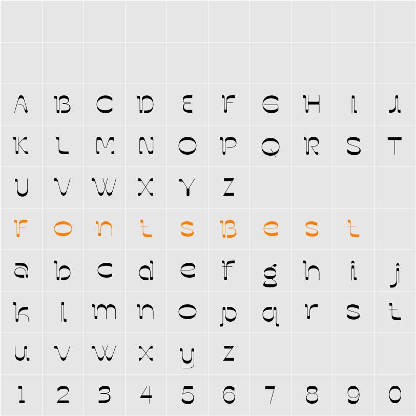 Laroza Character Map