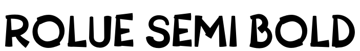 ROLUE SEMI BOLD