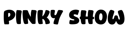 Pinky Show Font Image