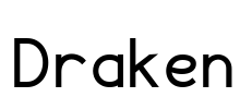 Draken Font Image