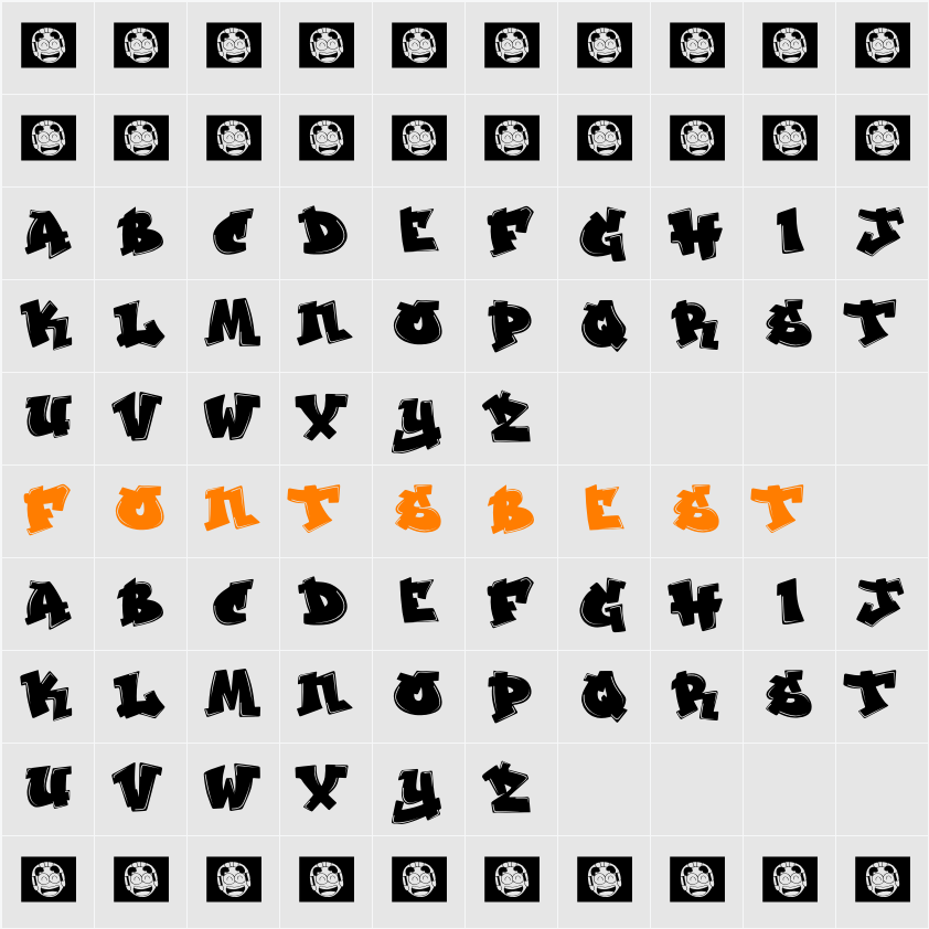 JAK ARTA Character Map